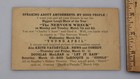 Theater Ad Postcard Smalley s Theater Sidney New York 1927  The Nervous Wreck