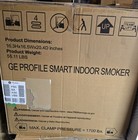 Ge Profile    Smart Indoor Pellet Smoker  With Active Smoke Filtration