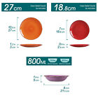 Vancasso Bonita Dinnerware Set Multicolor Serving Plates Dishes Bowls Stoneware