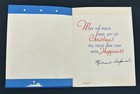 1940 Vintage  Greeting Card   Christmas  Magiused Condition