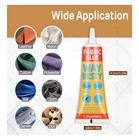Fabric Glue Permanent 80 Ml Super Strong Fabric Glue Leather Adhesive Clear W   