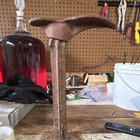 Vintage Cast Iron Heavy Duty Railroad Track Anvil Industrial Cobbler Shoe Tool