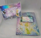Tinkerbell Photo Album And Tinkerbell Photo Frame Set Disney Irradecent New 