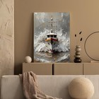 Ship Paint By Numbers Kit For Adults Beginner Diy Canvas Oil Painting Decor