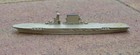 Vintage Metal Aircraft Carrier Ship Wiking Saratoga