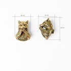 Brass Raccoon Cabinet Knob   handmade Animal Drawer Pull For Cabinets   Furniture