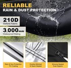 Full Enclosed Motorcycle Cover  210d Oxford Waterproof With Lock   96 5x41x50 