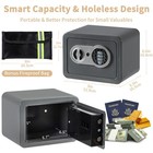 Caja Fuerte Grandes Cajas Fuertes Digitales De Seguridad Contra Fuego Dinero New