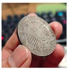 Rare Collectible Antique Historical Coin Exquisite Cameo Design Old Silver Dolla