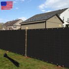 Solid Backyard Fence Privacy Screen Mesh Cover Garden Yard 4  5  6  Black green