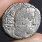 Chariot Coin Ancient Roman Republic Silver Denarius King Tatius 89bc Sabinus