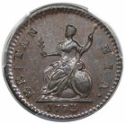 1773 Great Britain Farthing  George Ii  S-3775  Pcgs Ms65bn
