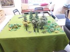 Large Number Of Schleich Trees  Armatures And Foliage