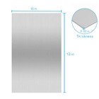 430 Stainless Steel Metal Plate  Suitable For Magnetic Installation Plate Wal   