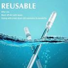 24pcs Sticky Ear Wax Remover Cleaning Sticks Soft Silicone Ear Cleaner Cotton Sw