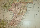 New Zealand North Island And South Island 1903 Cram Antique Color Map     2 Maps