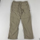 The North Face Convertible Pants Shorts Mens L Hiking Outdoors Tan Rei Gorpcore