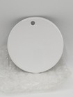 Lot Of 10 Sublimation Ornament White Blanks 2 87  Round New Amone W Gold Tie