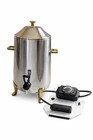 Stainless Steel Electric Coffee Urn Hot Beverage Dispenser Catering Server