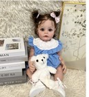 22  Reborn Dolls Lifelike Handmade Girl Full Body Vinyl Newborn Baby Xmas Gifts