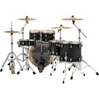 Pdp Concept Maple 6-piece Shell Pack W chrome Hardware Carbon Fiber Refurbished