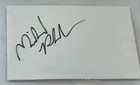 Michael Phelps Signed Cut Index Card Olympics Swimming Usa Beckett Coa Slab