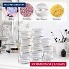 5g Cosmetic Sample Jars With Lids  50 Pack Clear Small Plastic Containers For Sk