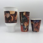 Bundle - Fantasic Four 4 Burger King Promotional Ephemera Cup   Crowns - New
