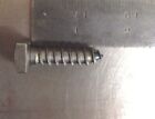  100  3 8 X 1-1 2  Square Head Lag Bolts Plain Steel Screws Rustic 3 8x1 5 1 1 2