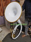 Sousaphone Tuba White 22  Bell Size Of Pure Brass  case Box   Fast Free Shipping