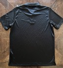 Adidas Polo Shirt Mens Size L Black Golf Casual Short Sleeve