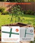 Vevor Cucumber Trellis 4 Pack A-frame Metal For Raised Bed Vines 46 06x18 11 In