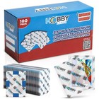 Hobby Armor Plastic Trading Card Shipping Protectors 3 5 x4 5   Multicolor Print