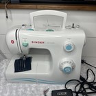 Singer 2263 Simple Mechanical Sewing Machine W  Pedal Tested Condition See Video