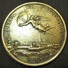 Colonial Commemorative Silver Medal 1776 Captain General Netherlands Ludwig Erns