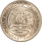 1946 Iowa Commemorative Half Dollar     Pcgs Ms-67