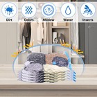 24pcs Vacuum Storage Bags - 4 Jumbo  10 Large  10 Medium - Space Saver hand Pump