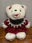 Snowflake Teddy 2002 Dan Dee Christmas Holiday Teddy Bear Plush Stuffed Animal