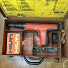 Hilti Dx350 Powder-actuated Nail Gun Fastening Tool W  Case   Fasteners