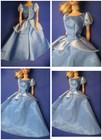 Disney Doll Dress 11 5           Extra Nice Blue Satin Cinderella Gown  395
