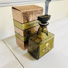 Vintage Suntory Royal Japan Whiskey Glass Liquor Bottle Barware Decanter Empty