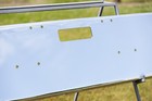 Freightliner Classic Flc Fld 112 120 Bumper  Chrome 18  Square W  Backing Plates