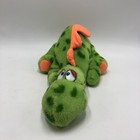 Applause  Derek Dinosaur  Plush Dinosaur  Green  1981 Stuffed Animal Vintage