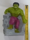Vintage 1979 Incredible Hulk Plastic Coin Bank Figure Marvel Comics A J Renzi