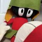 Vintage 90s Warner Bros Looney Tunes Marvin The Martian Life Size Plush 40  Inch