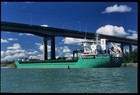 2 Original Ship Slides - 1996-built Cargo Ship - Arklow Bridge - August 2002