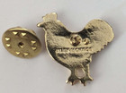 Alex Monroe Lapel Pin Badge Hen chicken Wedding Favour Gold Plated Handmade