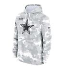 Authentic Nike Dallas Cowboys Mens Nfl Sidelines Salute To Service Hoodie Camo
