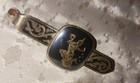 Vintage antique Sterling Amfarco 2  Tie Clip Men s Jewelery Estate 