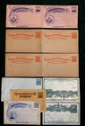 El Salvador Victorian Unused Early Postal Stationery Collection  16 Items 